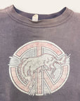 Vintage 1950’s Mustangs Felt Print Sunfaded Sweatshirt