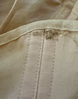 Vintage 1930s Blush Fan Lacing Corset | Lace-Up Lingerie Top