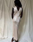 Vintage 1930’s Silk Bias Cut Peach Negligée