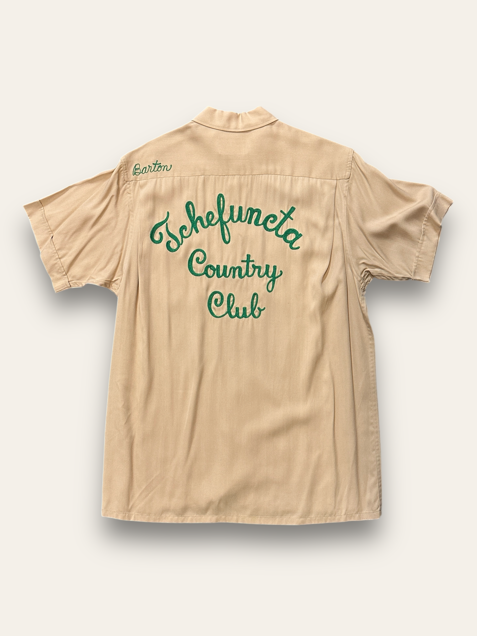 Vintage 1950’s Tchefuncta Country Club Chain Stitch Shirt