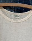 Vintage 1940’s Pilgrim Thin Cotton T-Shirt | Heritage Blank Antique White