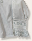 Vintage Edwardian Antique Lace Trim Blouse