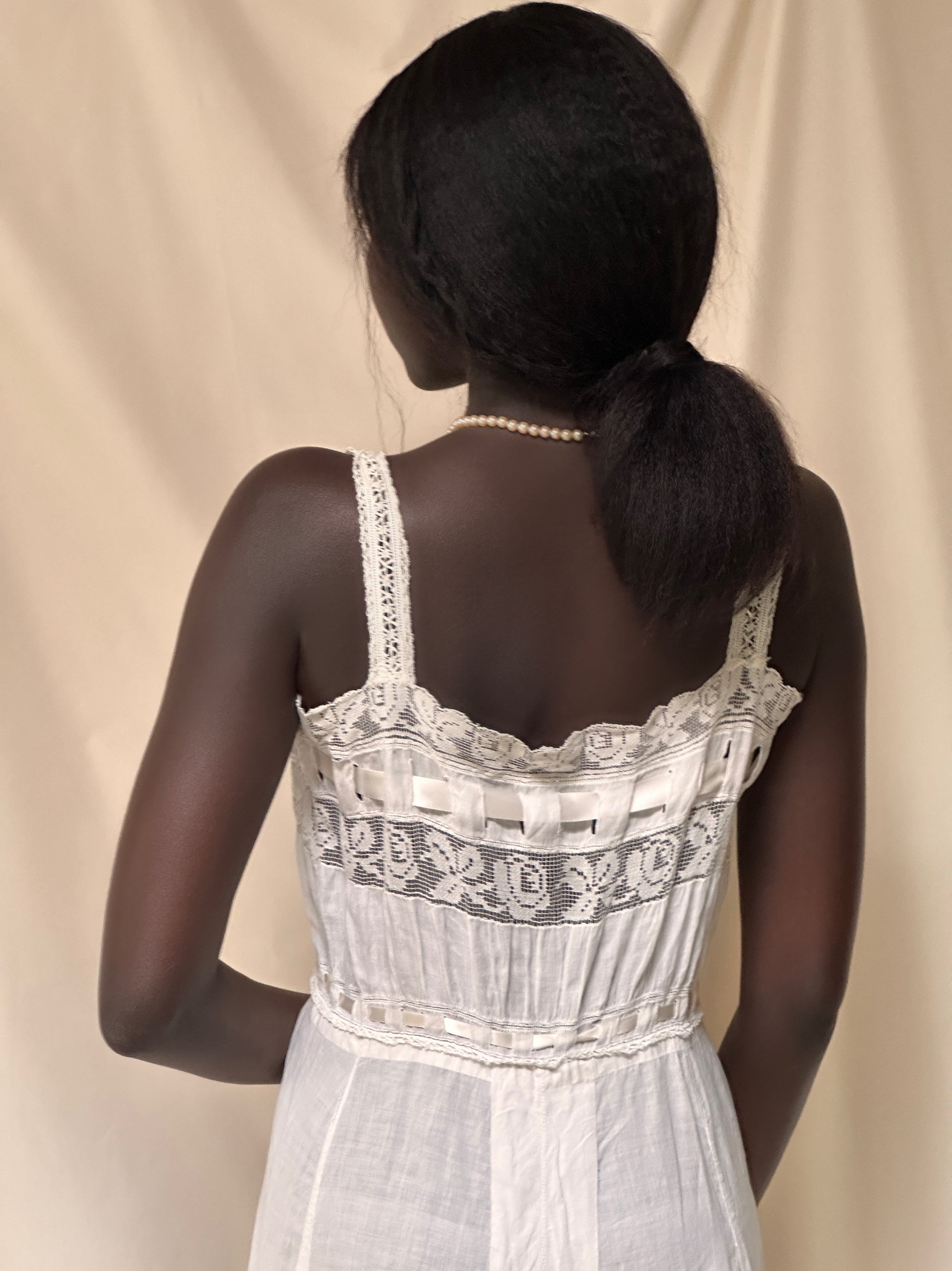 Vintage Edwardian Layered Chemise Slip Dress