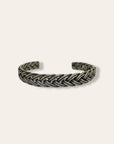 Vintage Braided Sterling Silver Bracelet