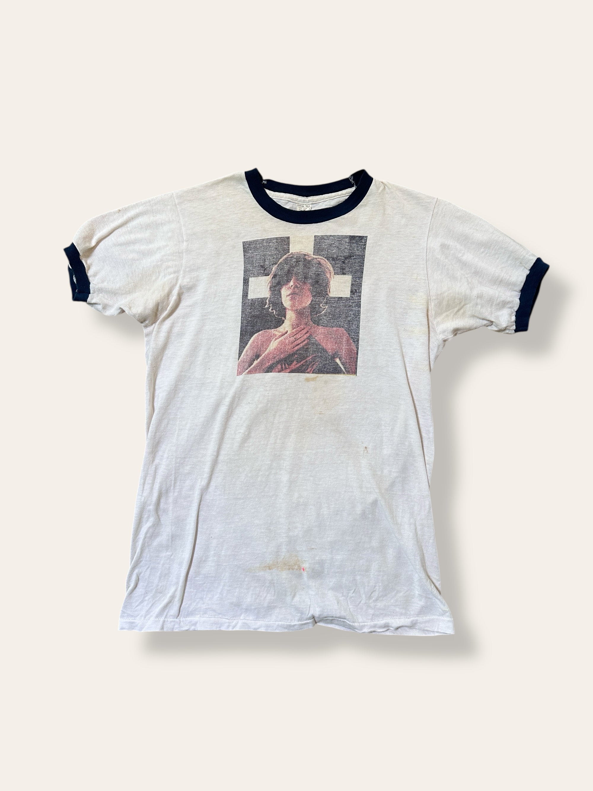 Vintage 1970’s Patti Smith Ringer T-Shirt