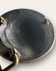Vintage 1980’s STANLEY OWSLEY 'STEAL YOUR FACE' BRONZE Belt Buckle