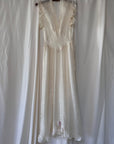 Vintage 1940’s Delicate Silk Crème Dress