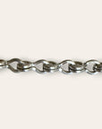 925 Sterling Silver Heavy Artisan Handmade Chain Link Bracelet | Dual Link Bracelet
