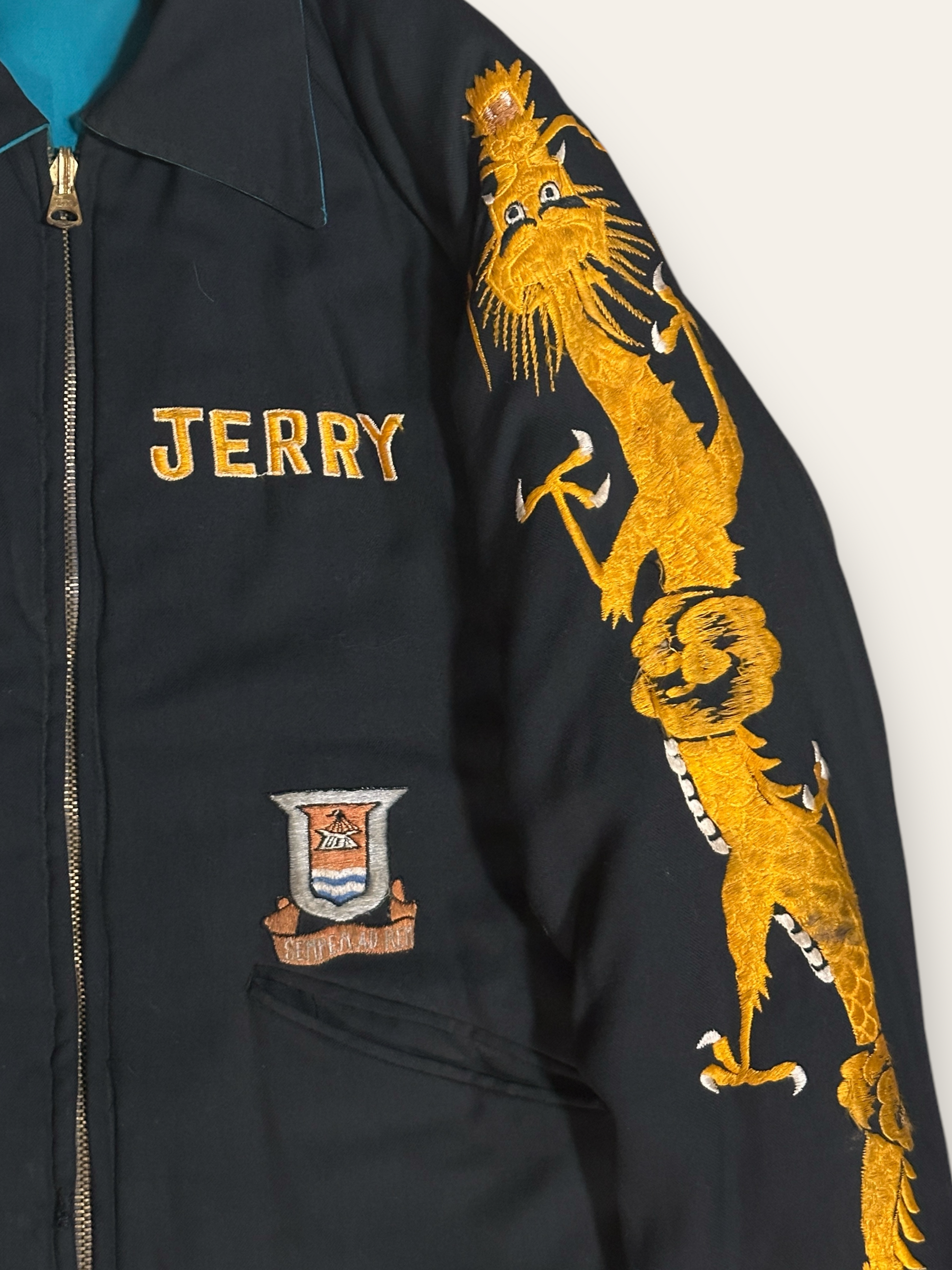 Vintage 1950’s “Jerry” 37th AAA Yokohama, Japan Souvenir Jacket
