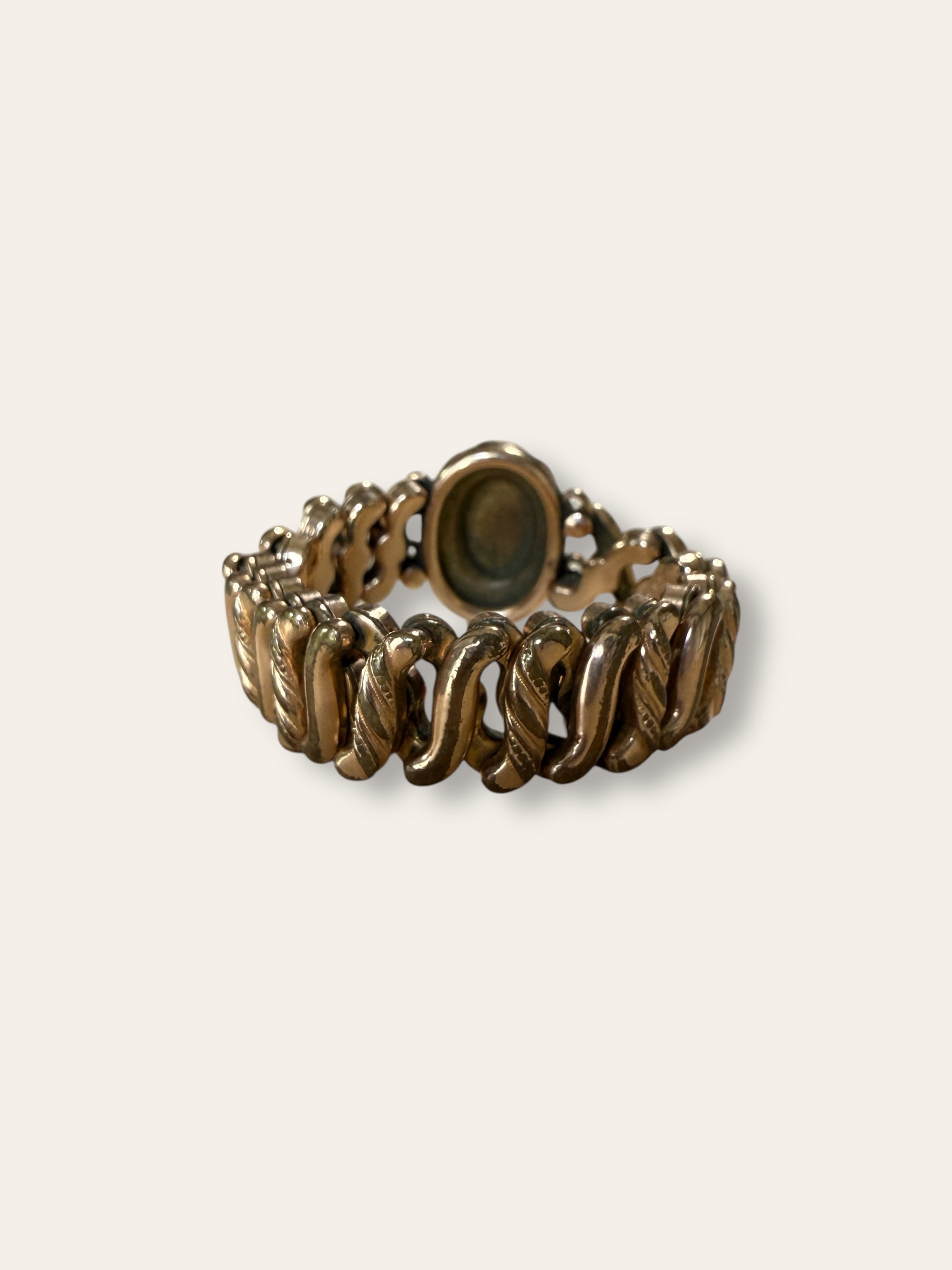 Vintage 1940’s Sweetheart Gold Filled Expansion Engraved Bracelet