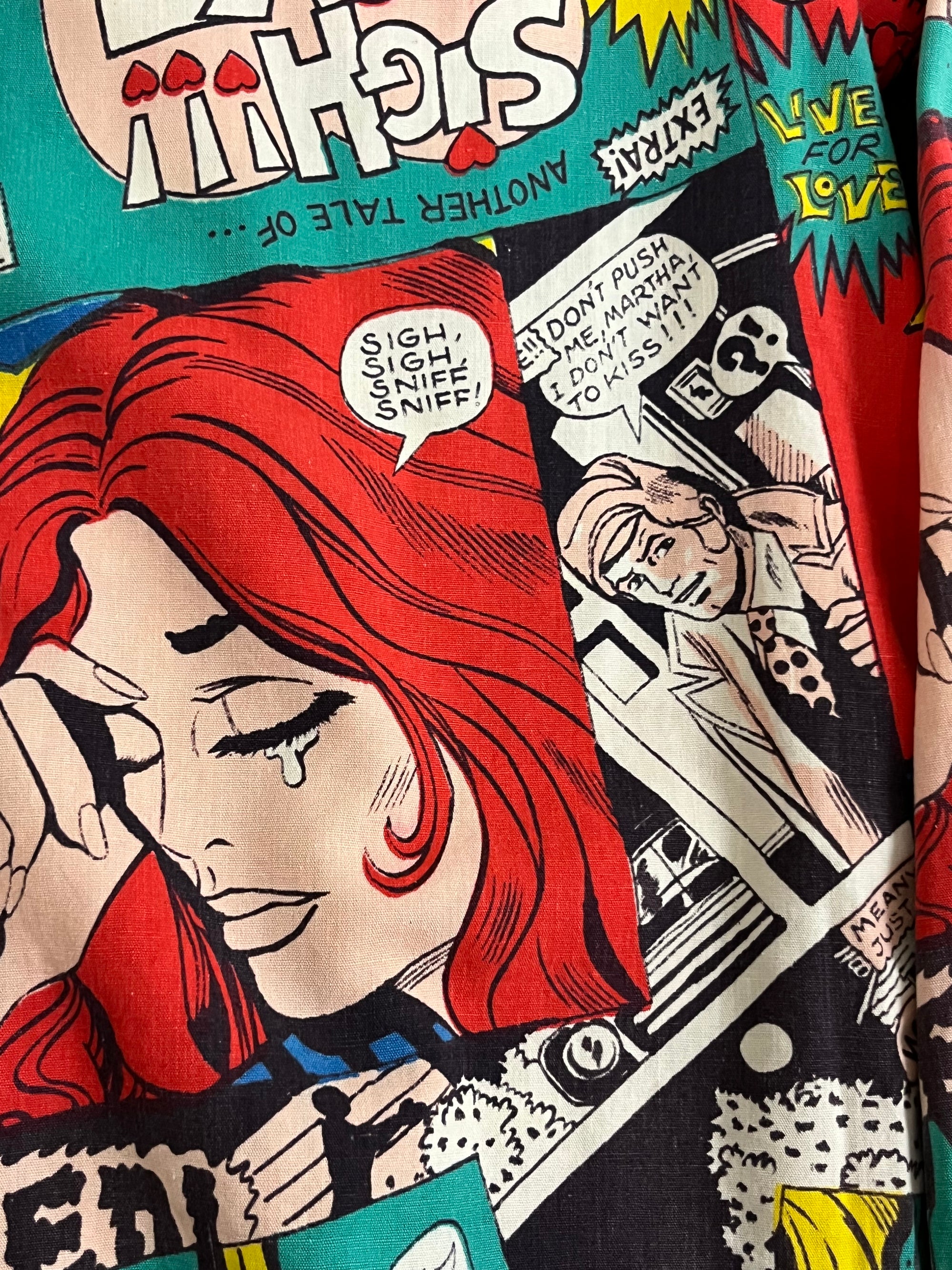 Vintage 1960’s Nicky Zann Comic Shirt