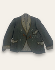 Vintage 1910’s -20’s Distressed Wool Smoking Jacket