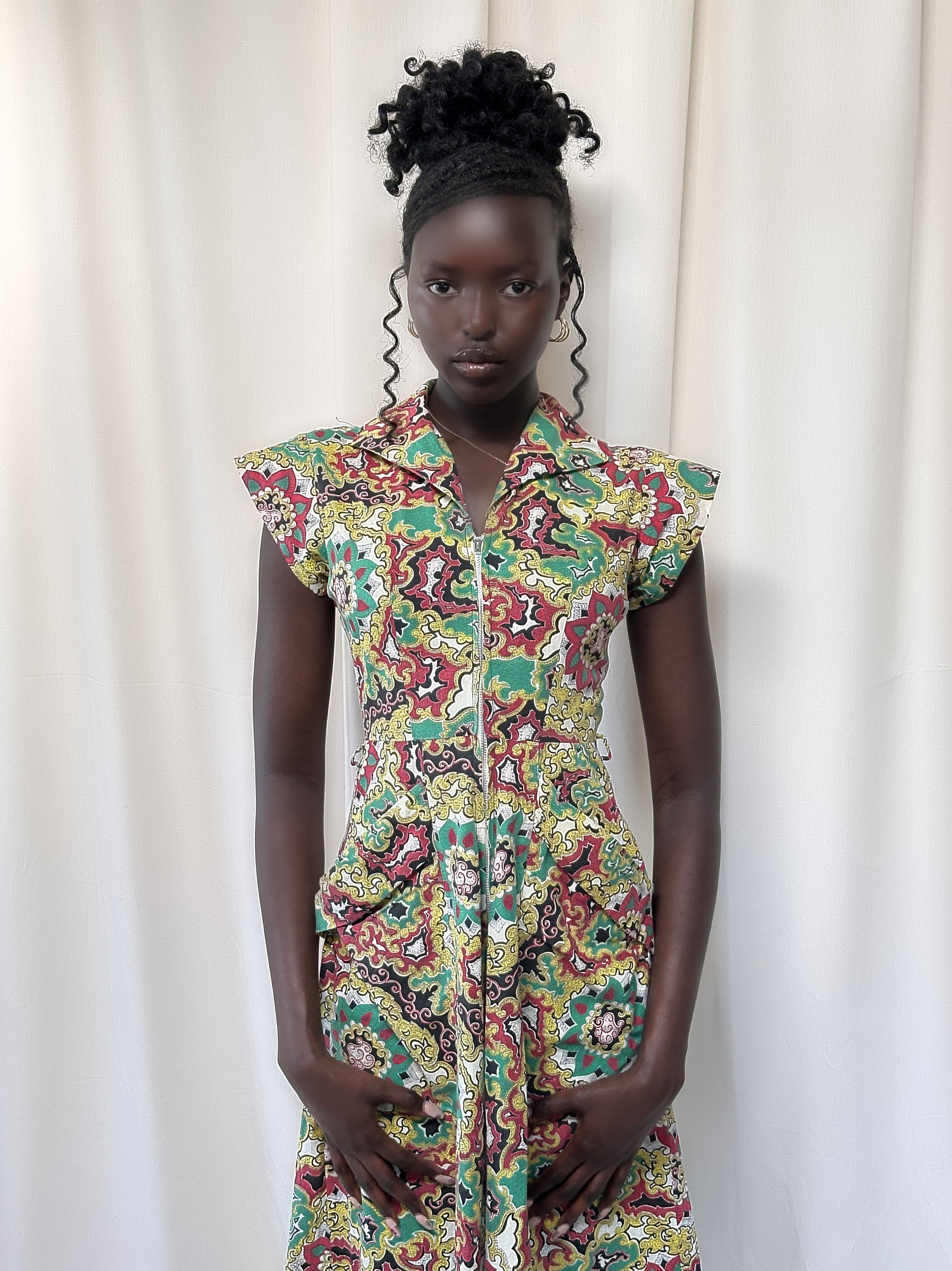 Vintage 1940’s Mode O’Day Dress