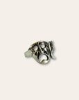 925 Sterling Silver Smile Now Cry Later Statement Ring