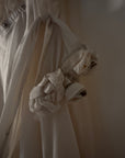 Vintage 1920’s Ecru Chantilly Lace Silk Dress