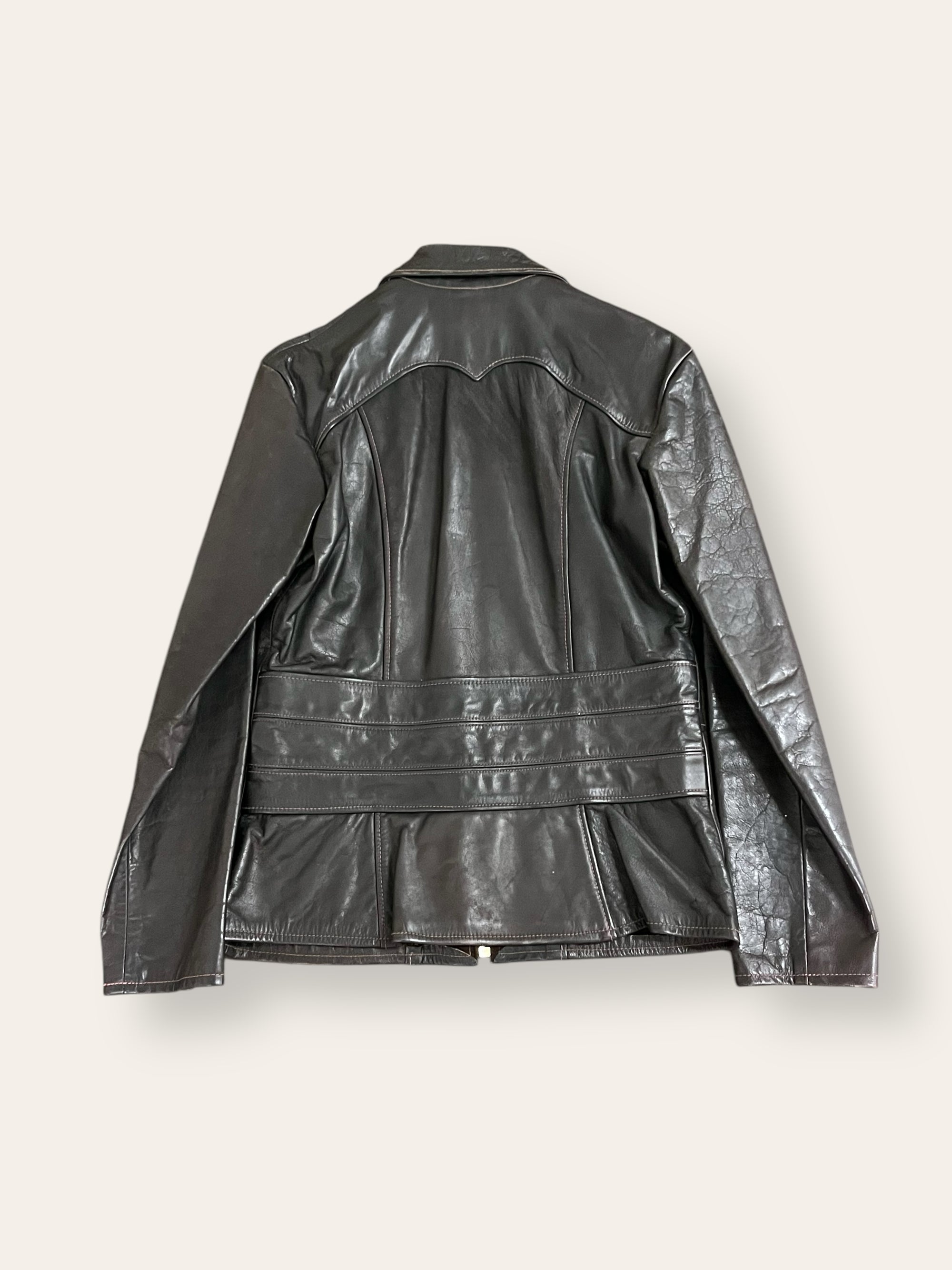 Vintage Deadstock 1960’s-70’s East West Musical Instruments Co. Leather Jacket