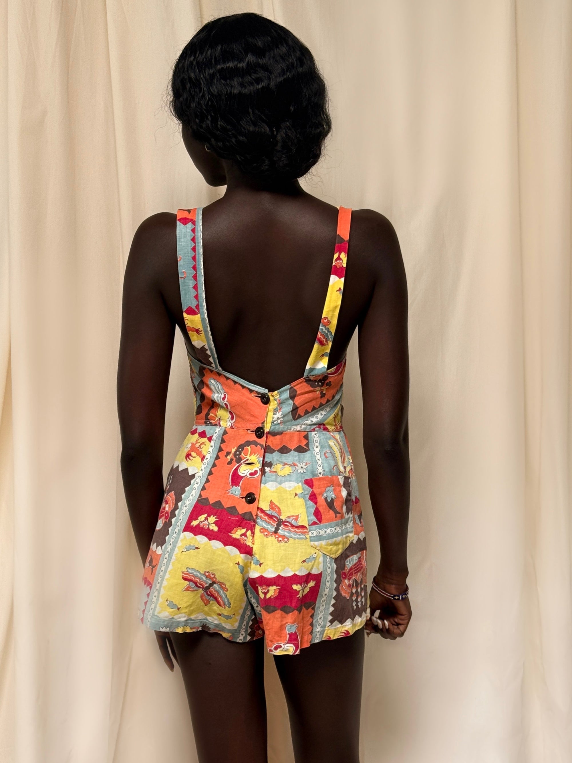 Vintage 1930’s Cotton Romper
