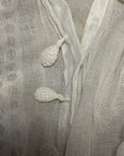 Vintage Edwardian Gauze Cotton Eyelet Lawn Dress