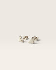 Minimal Triangle Sterling Silver Stud Earrings | Solid 925 Silver Studs