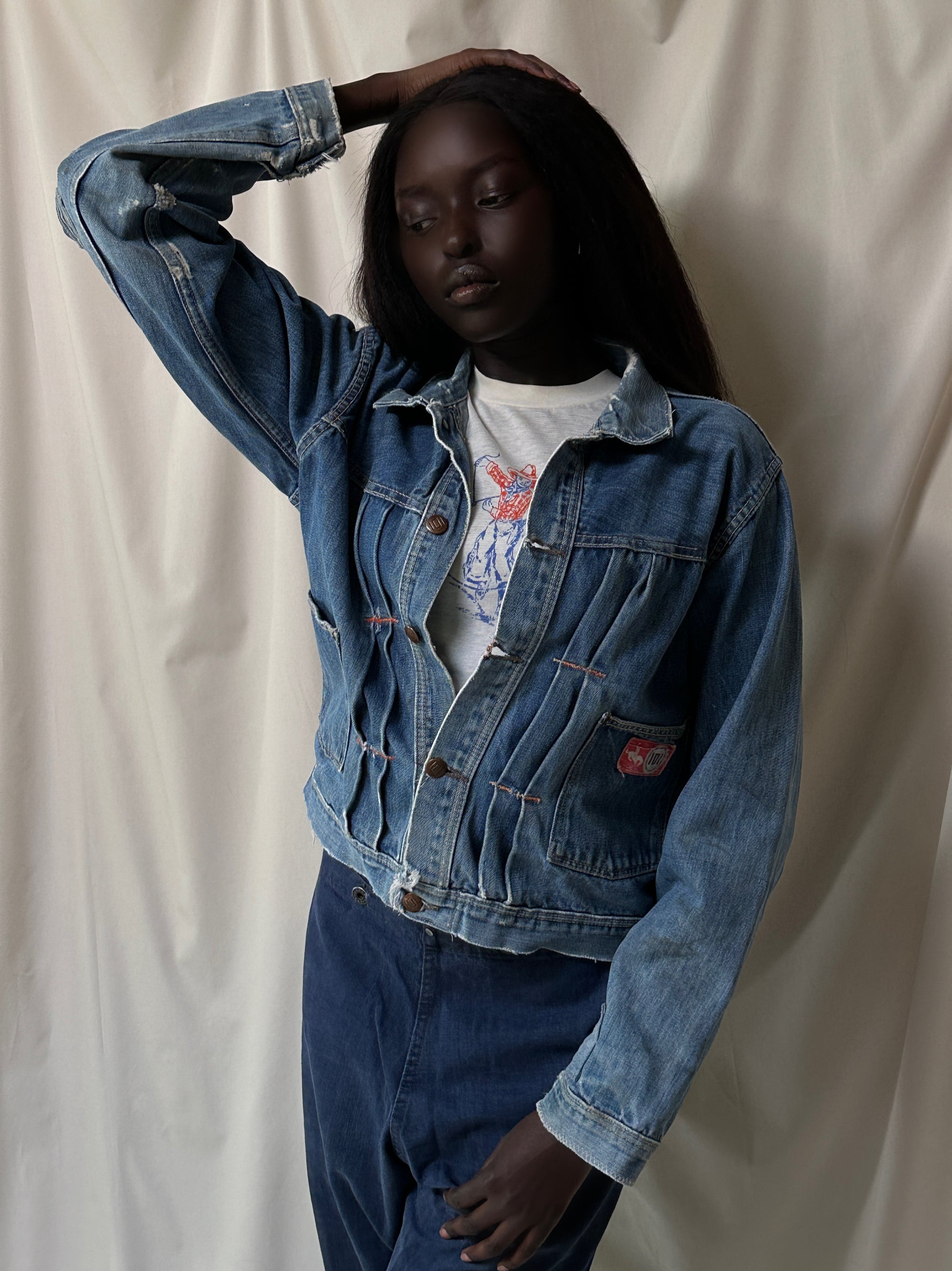 Vintage 1940’s Montgomery Ward 101 Buckle Back Jacket