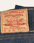 Vintage 1950’s Levi’s Deadstock 701 Denim Jeans | Hidden Rivets Selvedge Denim | Big E Levis