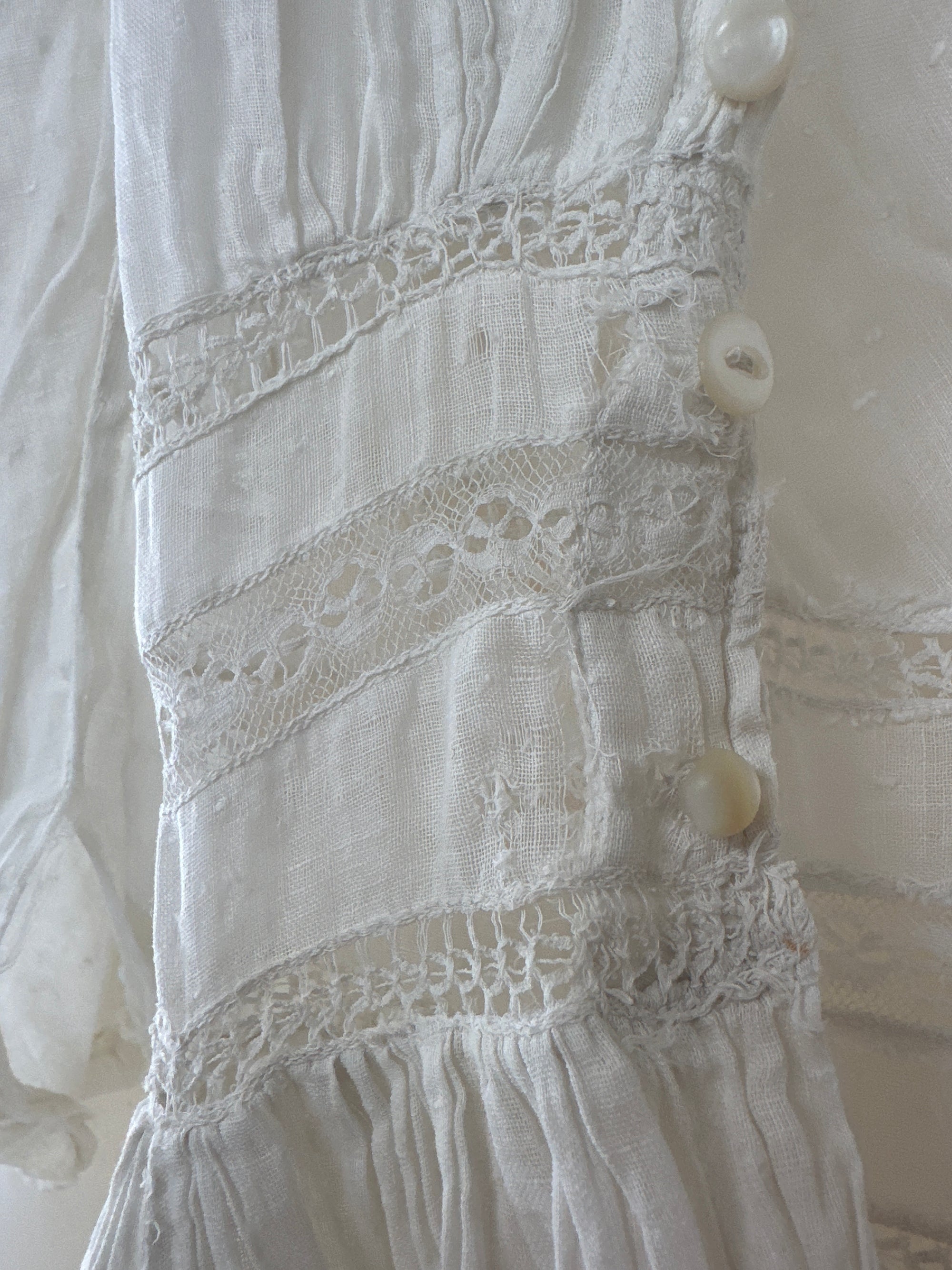 Vintage Edwardian Cotton Dress