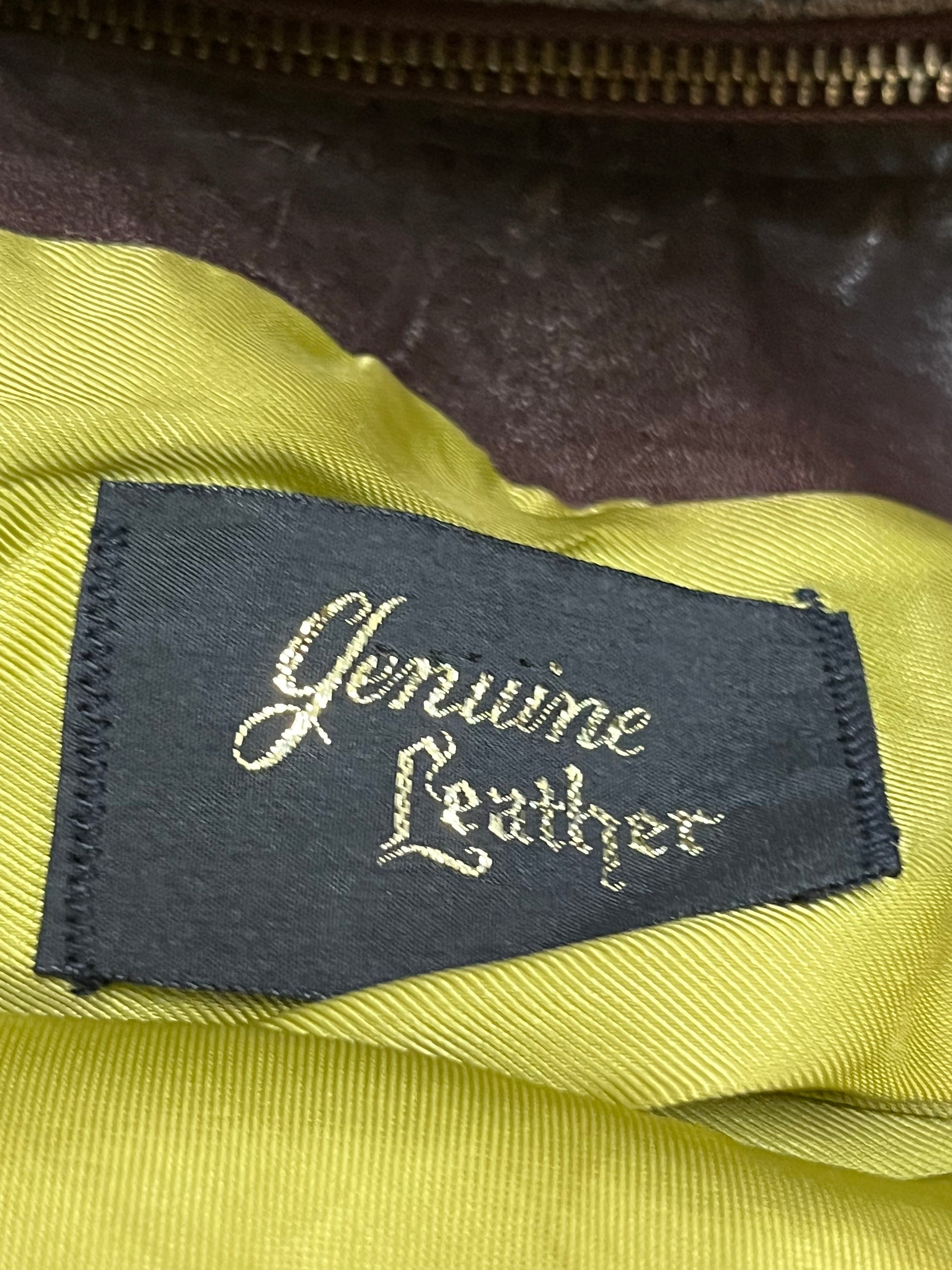 Vintage 1960’s Leather Jacket