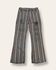 Vintage 1970’s Levi’s Big E Woven Striped Pants | Rare Pattern Size W31