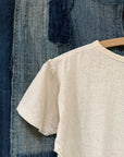 Vintage 1940’s Pilgrim Thin Cotton T-Shirt | Heritage Blank Antique White