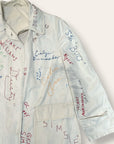 Vintage 1940’s Embroidered Signature Autograph Jacket | Class Autograph Coat