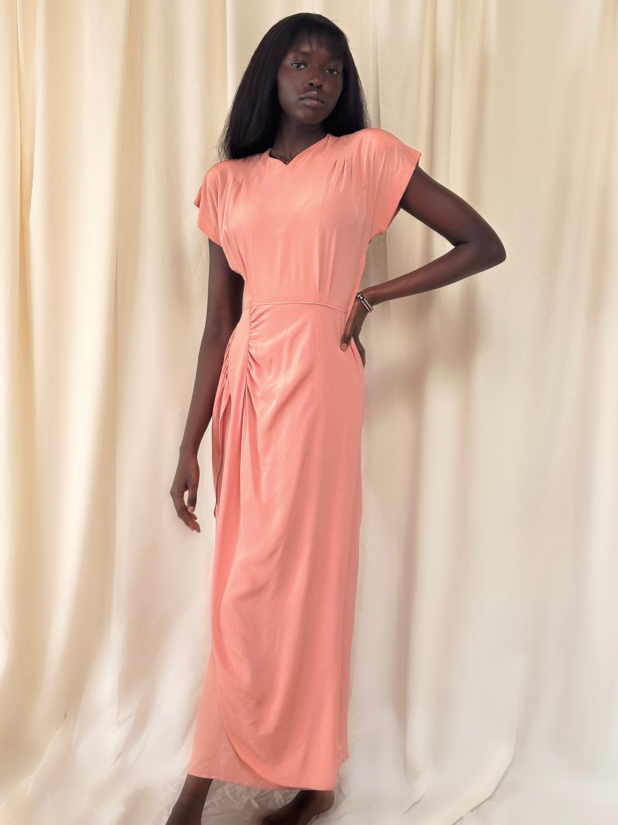 Vintage 1940’s DuBarry Rayon Dress