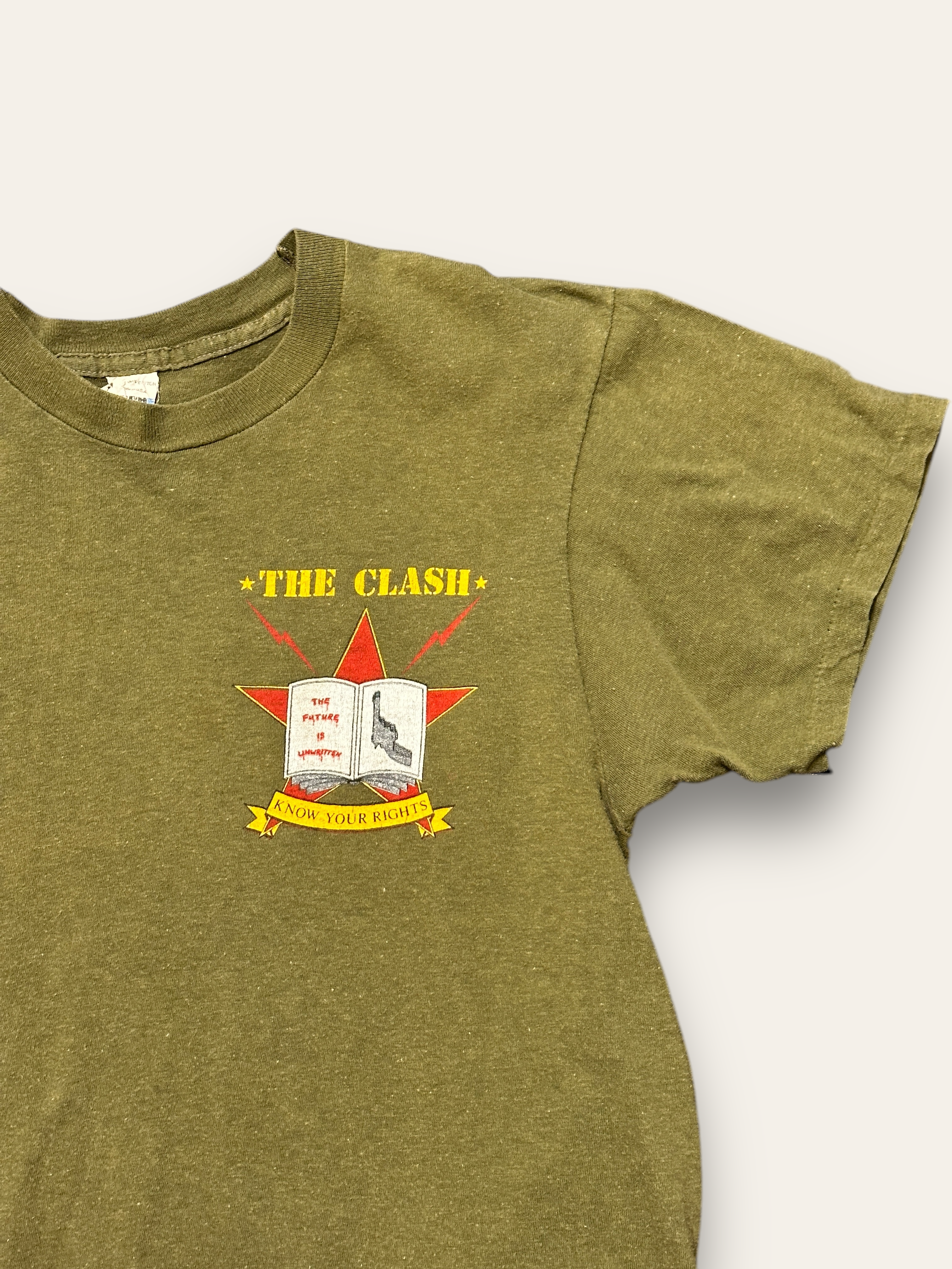 THE CLASH 80s ツアーtee 子供L(女性もOK)official Out Of Control