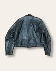 Vintage 1940-50s Hercules 2-Star Steerhide Leather Biker Jacket