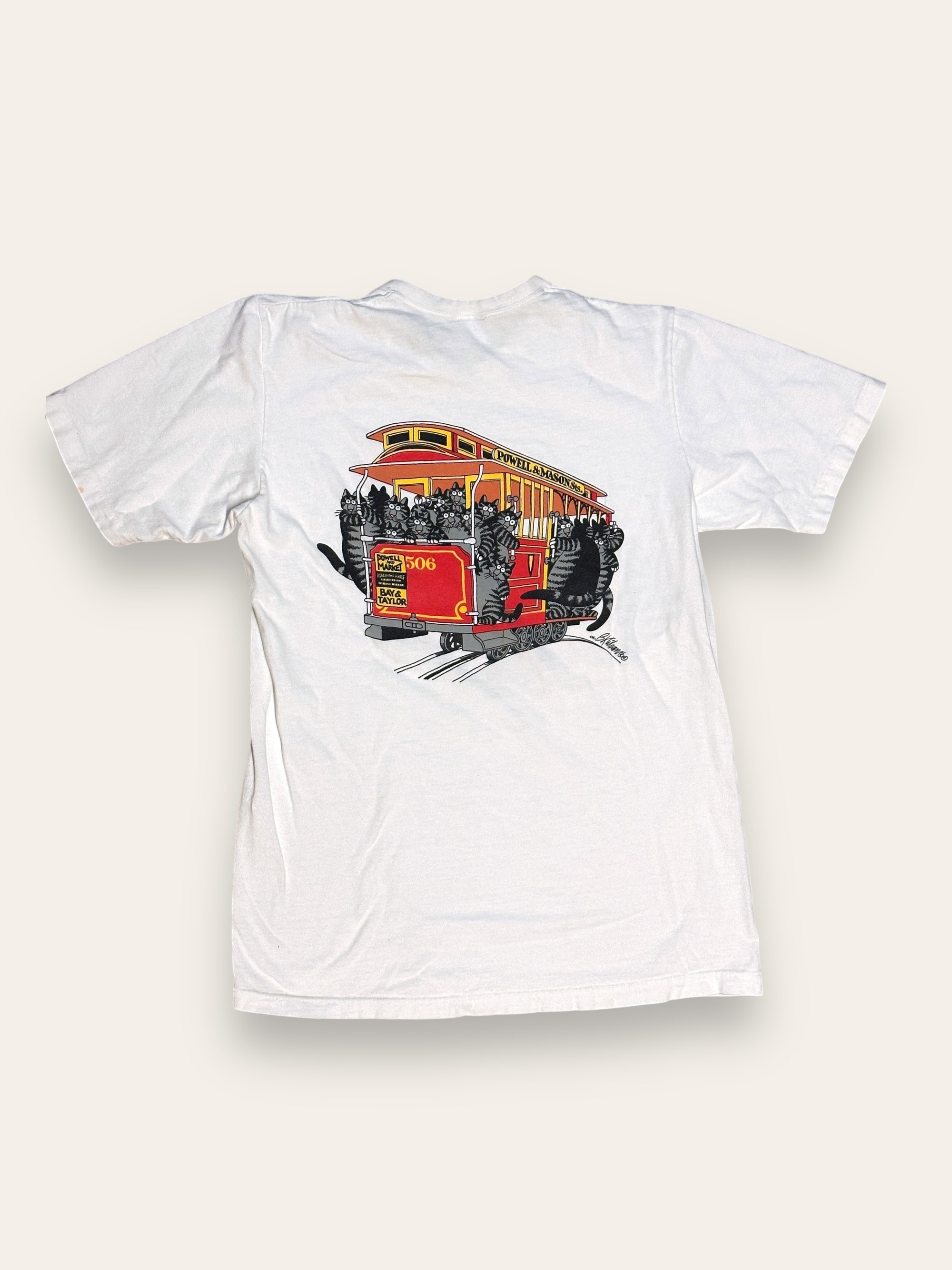 Vintage 1990’s Crazy Shirts Kliban San Francisco T-Shirt