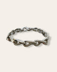 925 Sterling Silver Heavy Artisan Handmade Chain Link Bracelet