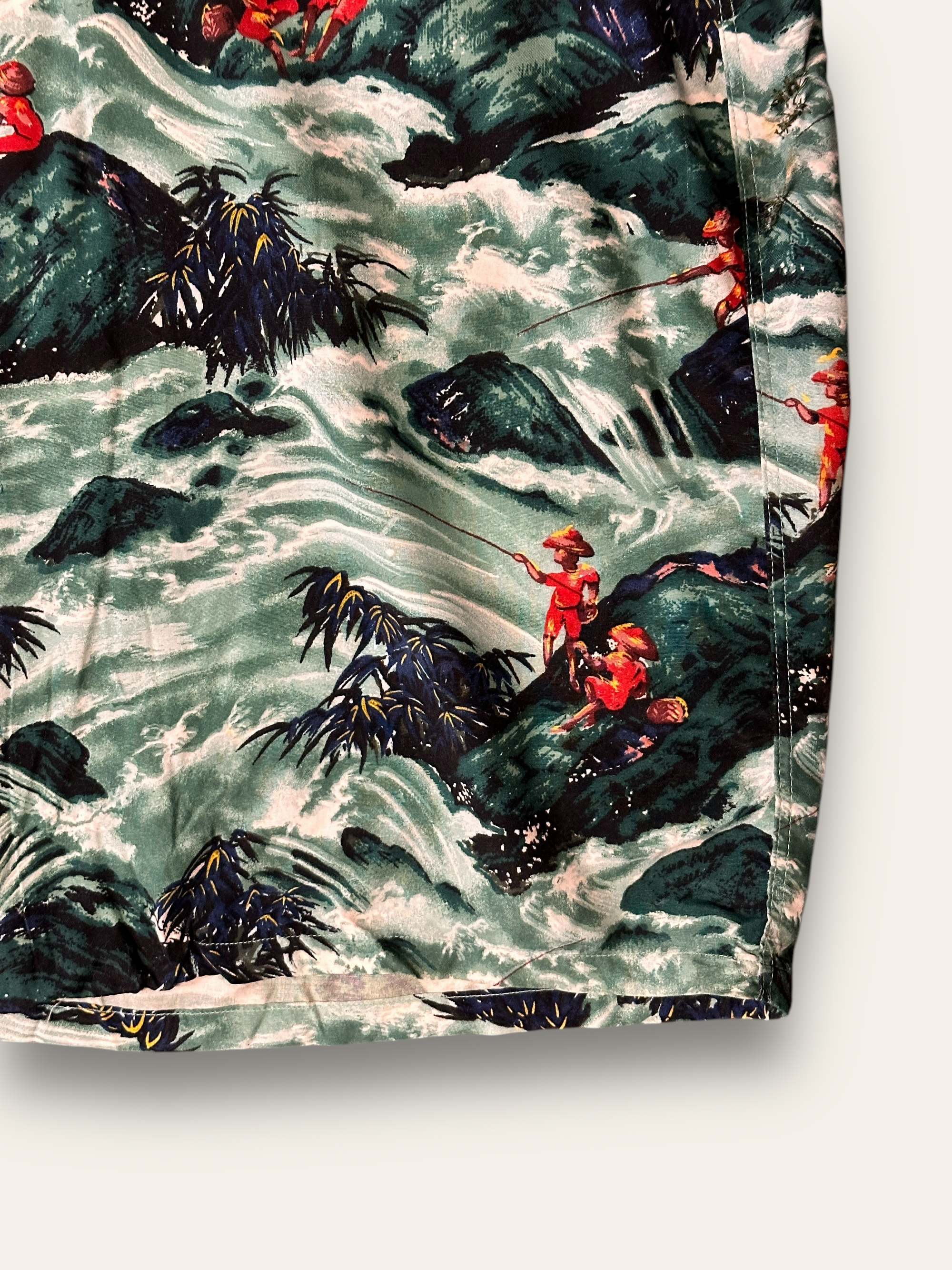 Vintage 1950’s Penney’s Rayon Hawaiian Shirt