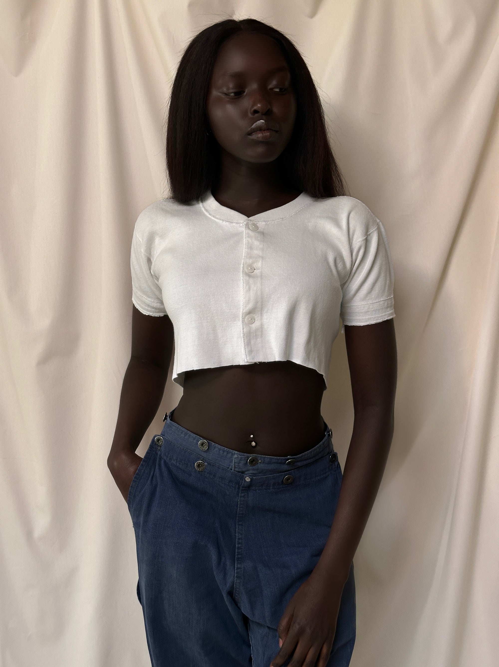 Vintage 1950’s Towncraft Cropped Mini Top