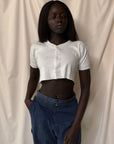 Vintage 1950’s Towncraft Cropped Mini Top