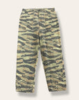 Vintage 1970’s Civilian Tiger Stripe Camo Baker Pants W:34