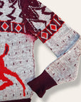 Vintage 1940’s Jim Penney Wool Novelty Sweater
