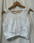 Vintage 1900s Edwardian Crochet Tank Top | Antique Blouse Romantic Cottagecore