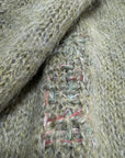 Vintage 1960’s Repaired Shaggy Mohair Sweater