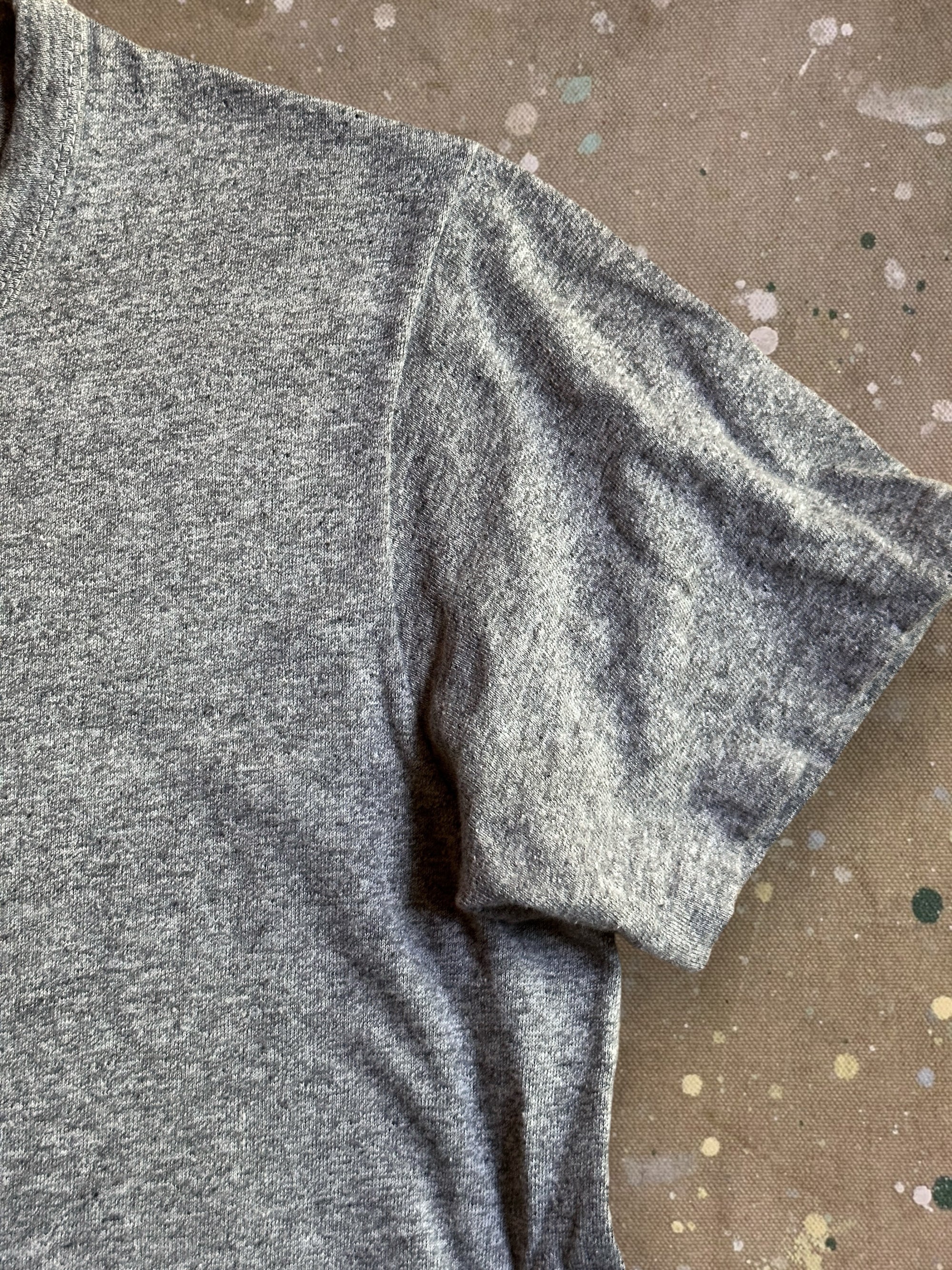 Vintage 1960’s Hanes Grey Heather T-Shirt