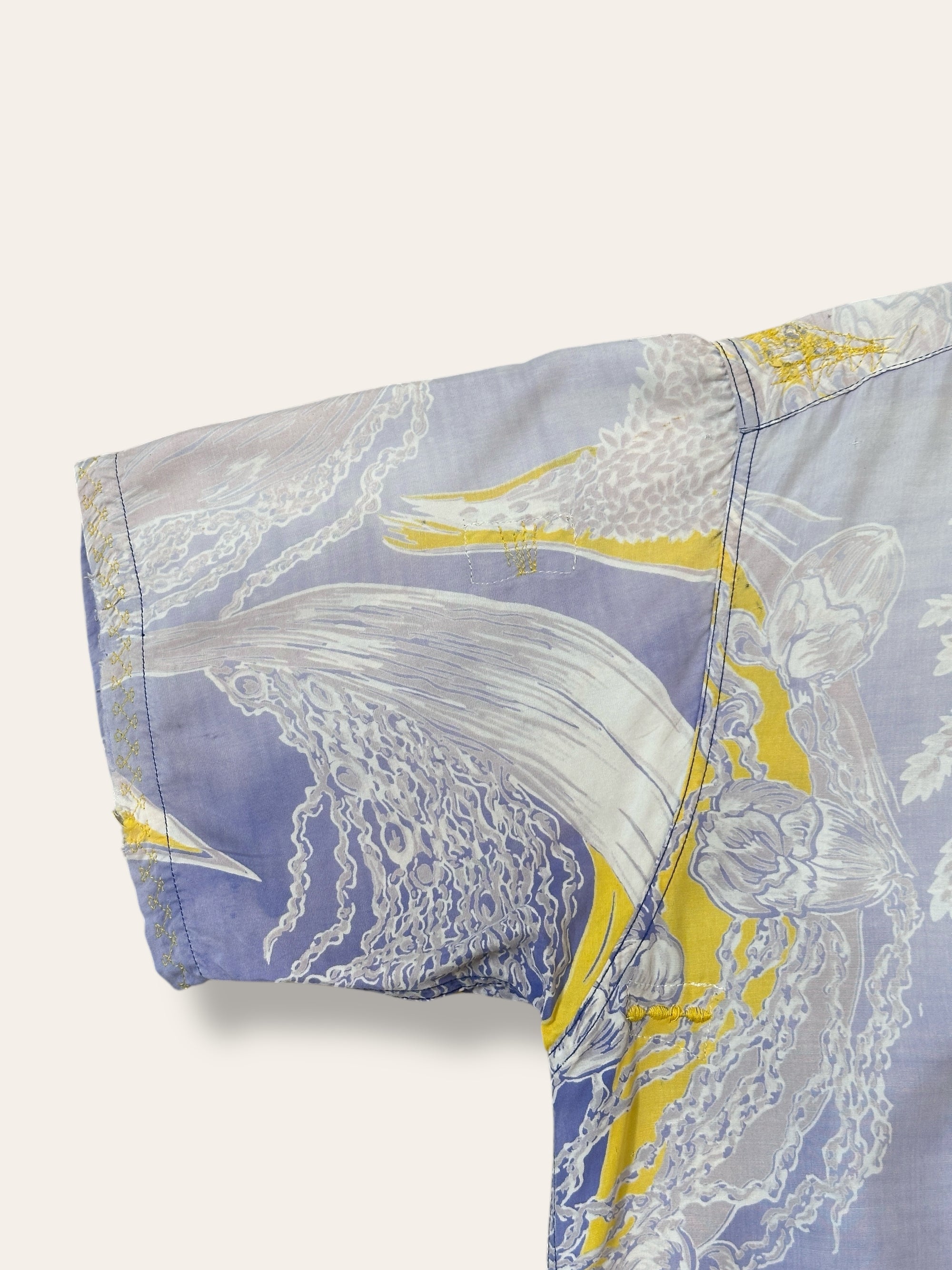 Vintage 1950’s Mended Andrade Hawaiian Shirt