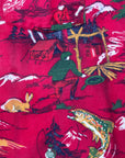 Vintage 1970’s Outdoors All Over Printed Flannel Shirt
