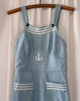 Vintage 1930’s Embellished Twill Jumpsuit