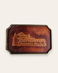 Vintage 1970’s Kletterwerks Leather & Brass Belt Buckle