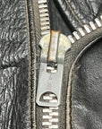 Vintage 1940-50s Hercules 2-Star Steerhide Leather Biker Jacket