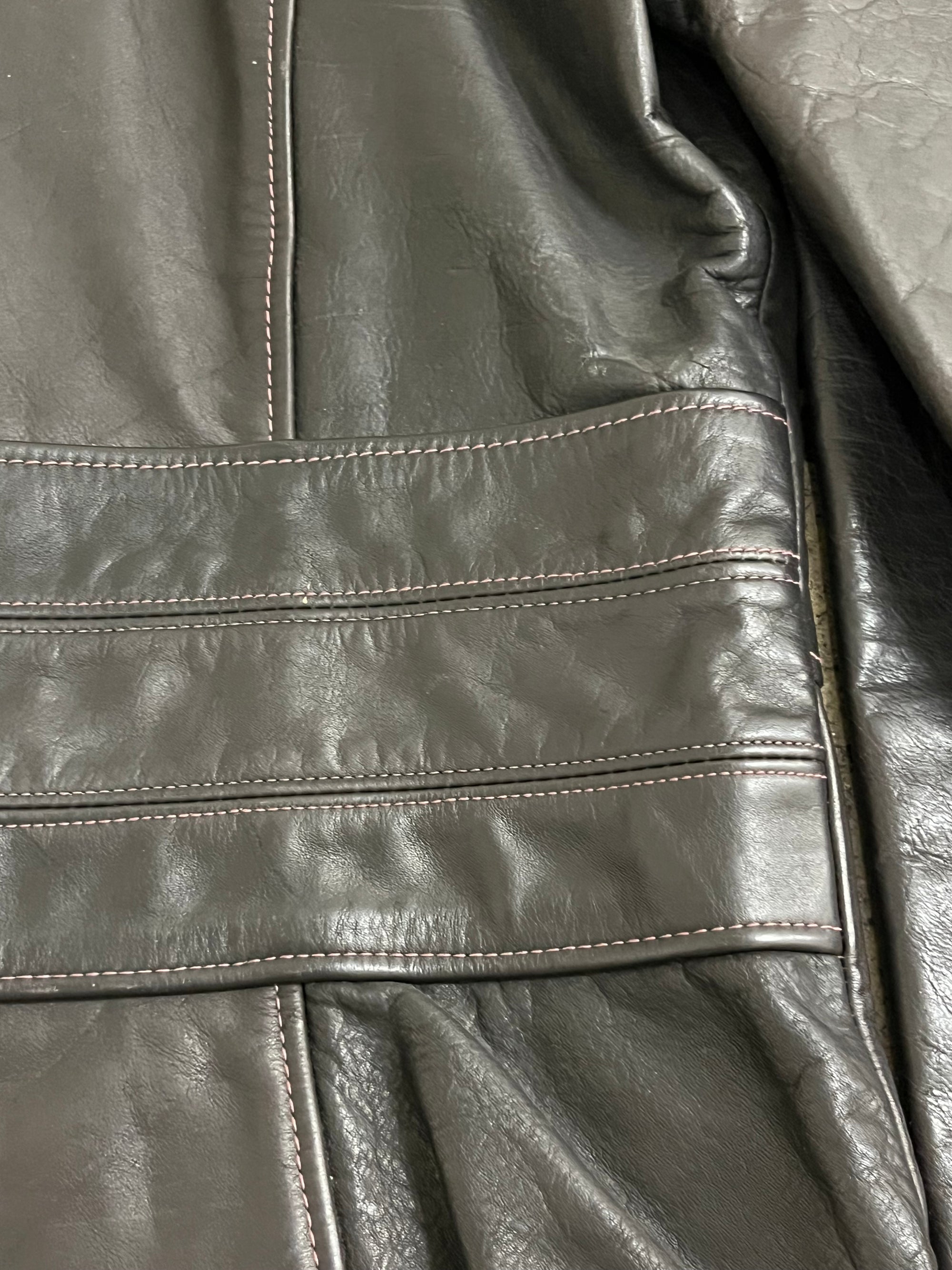 Vintage Deadstock 1960’s-70’s East West Musical Instruments Co. Leather Jacket