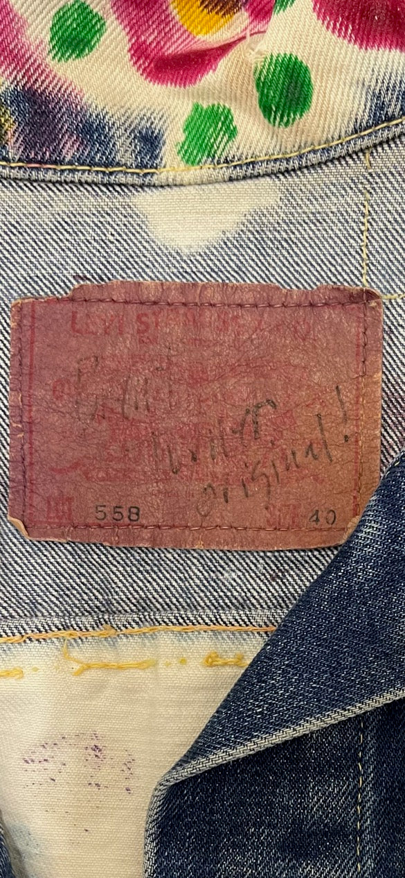 Vintage 1960’s Levi’s 558 Big E Brent Turner Jacket the Vandals